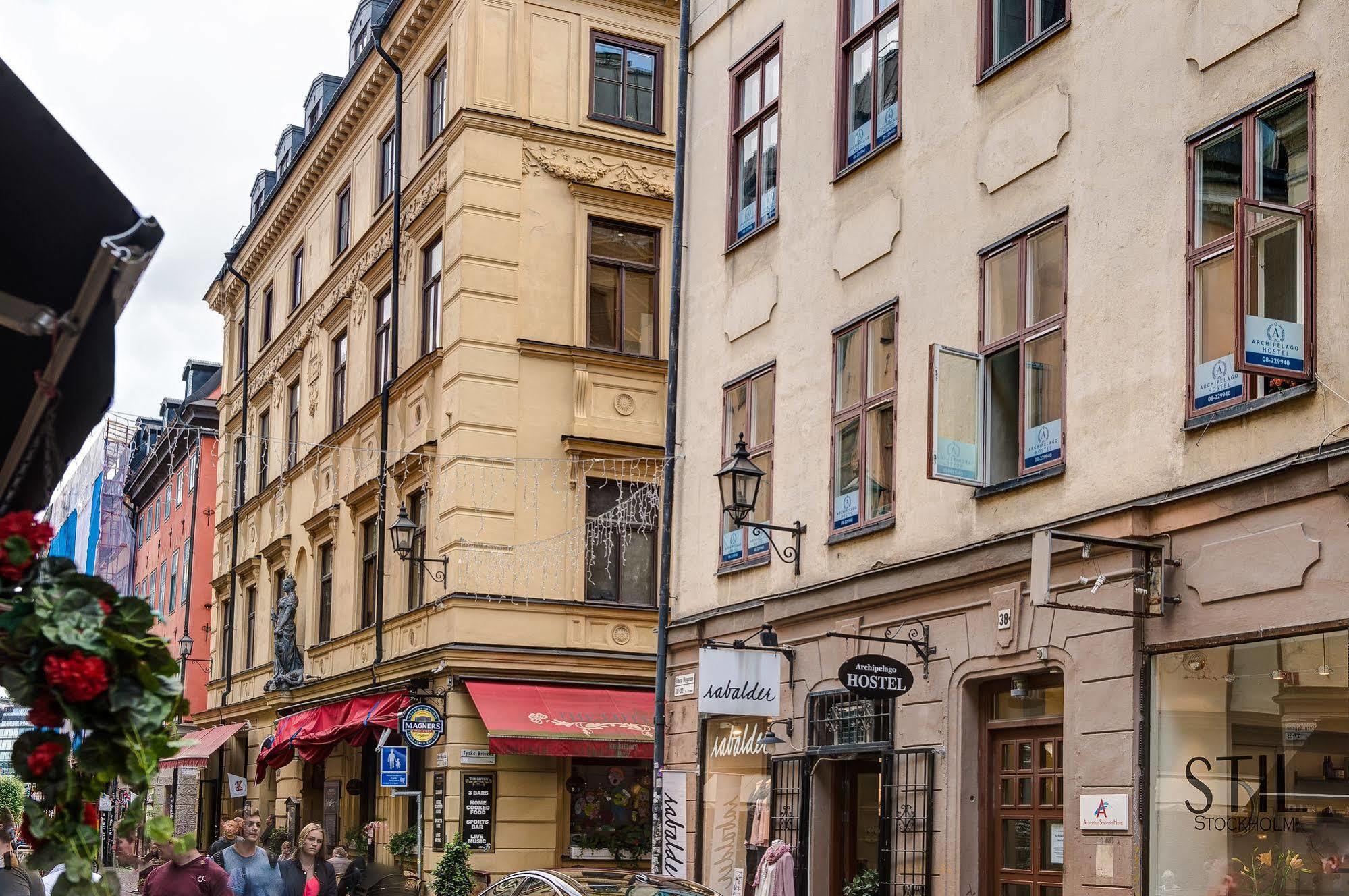 Archipelago Hostel Old Town Стокгольм Экстерьер фото